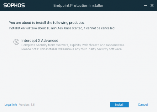 how to uninstall sophos antivirus manually