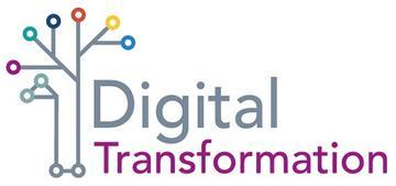 Digital transformation logo digital transformation logo